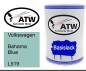 Preview: Volkswagen, Bahama Blue, L519: 500ml Lackdose, von ATW Autoteile West.